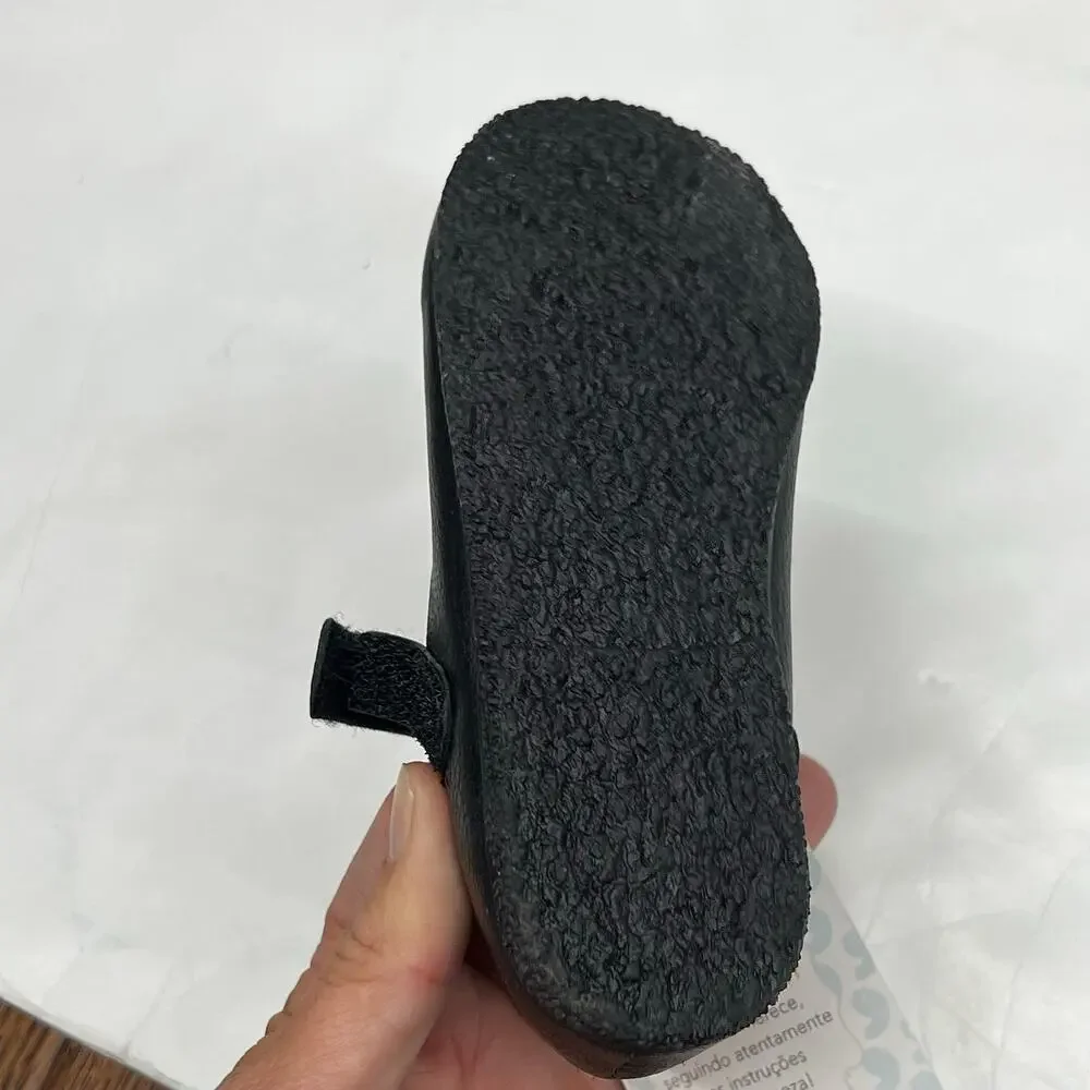 NWT Toke Size 25 (USA 7) Black Mary Janes